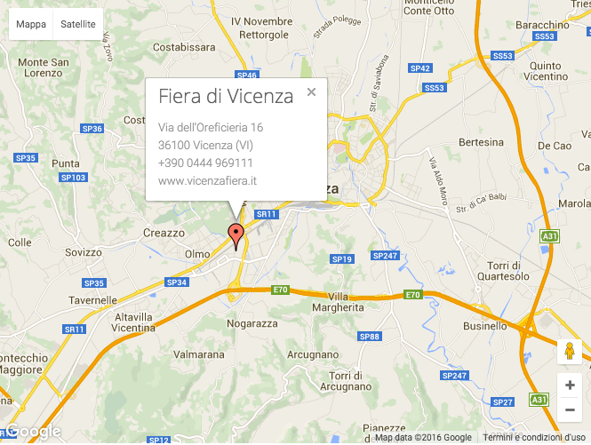 maps vicenza