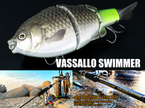 Deps Vassallo Swimmer, Sidewinder Light Shore Jigging Model | lsjms-1002m & Sidewinder Ajjing Model | AMS-S65ULF